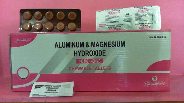 دارو آلومینیوم ام جی Aluminium MG