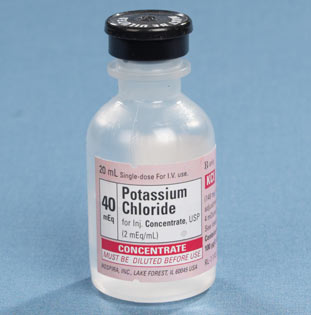 دارو پتاسیم کلراید Potassium chloride